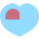 Heart Container with one Piece of Heart